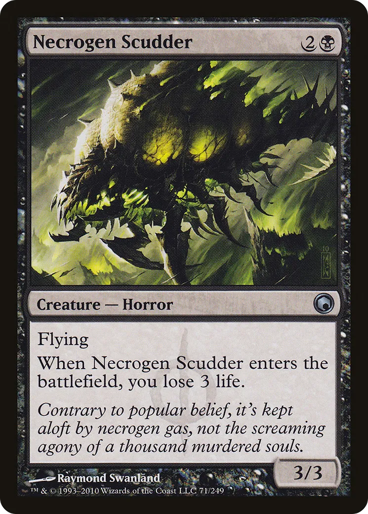Flotteur à nécrogène — Scars of Mirrodin — Magic: The Gathering