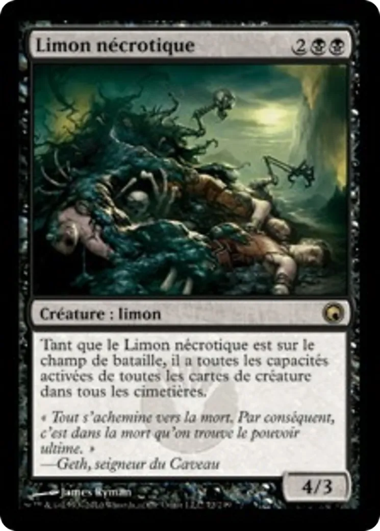 Limon nécrotique — Scars of Mirrodin — Magic: The Gathering