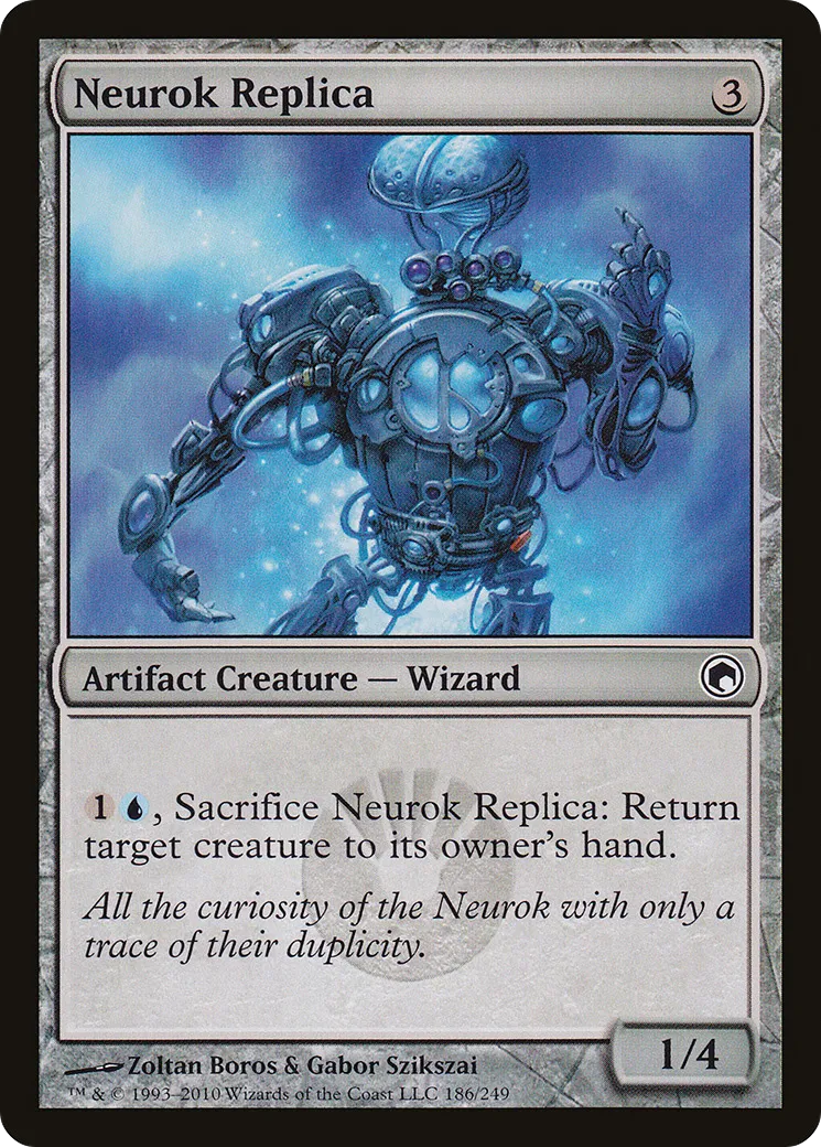 Neurok Replica — Scars of Mirrodin — Magic: The Gathering