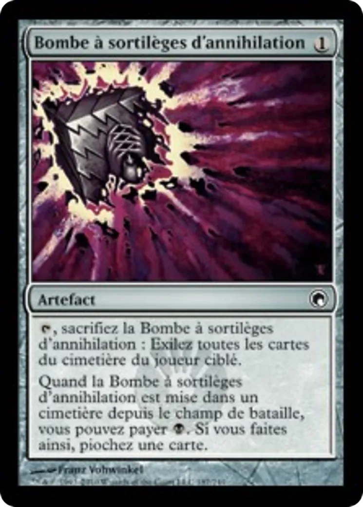 Bombe à sortilèges d'annihilation — Scars of Mirrodin — Magic: The Gathering