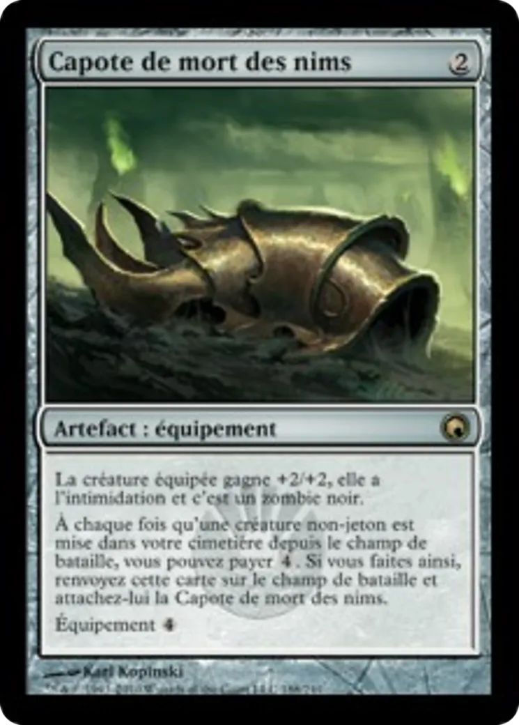 Capote de mort des nims — Scars of Mirrodin — Magic: The Gathering