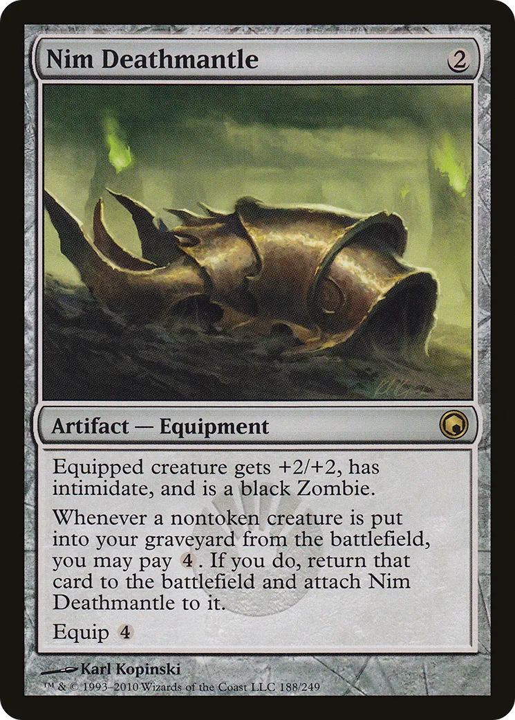 Nim Deathmantle — Scars of Mirrodin — Magic: The Gathering