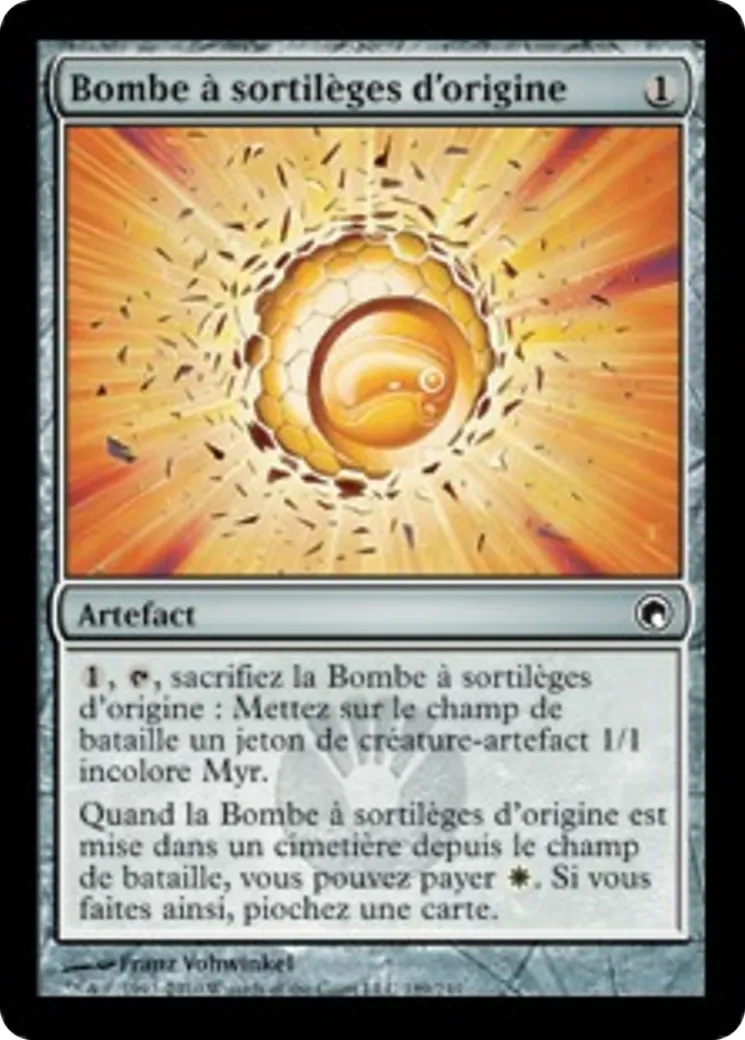 Bombe à sortilèges d'origine — Scars of Mirrodin — Magic: The Gathering
