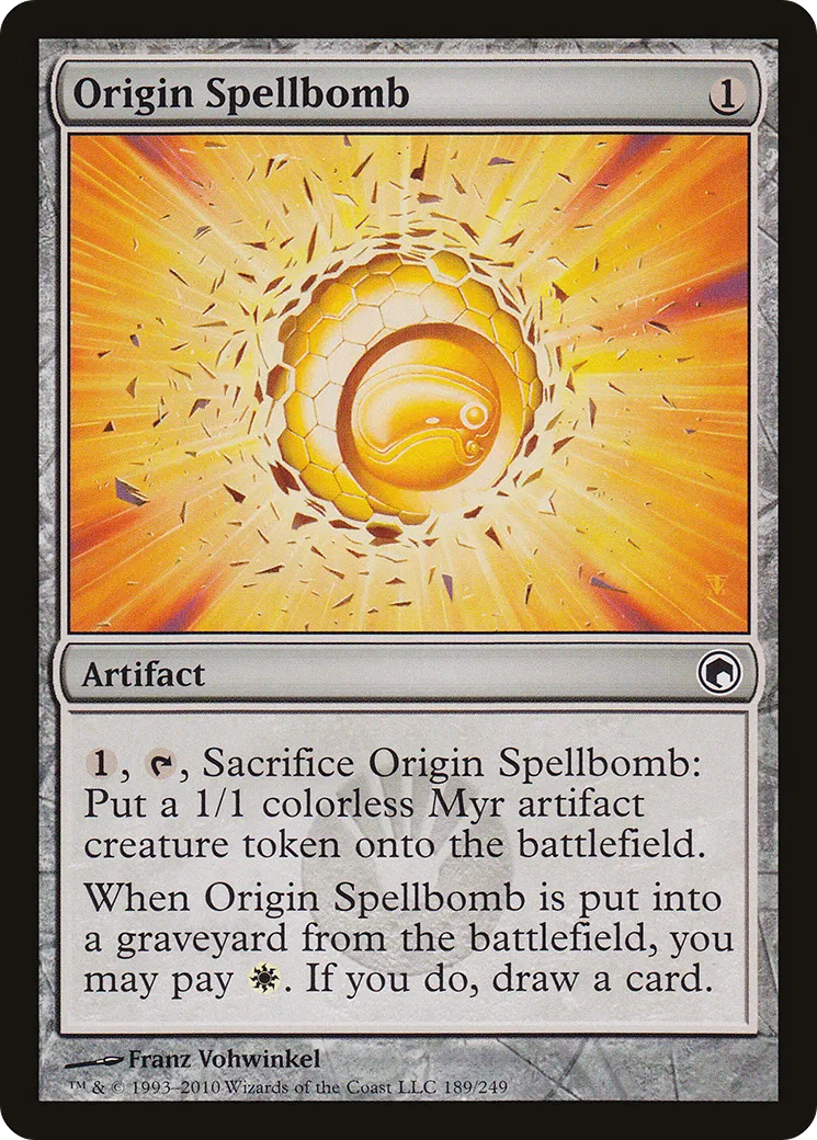 Bombe à sortilèges d'origine — Scars of Mirrodin — Magic: The Gathering