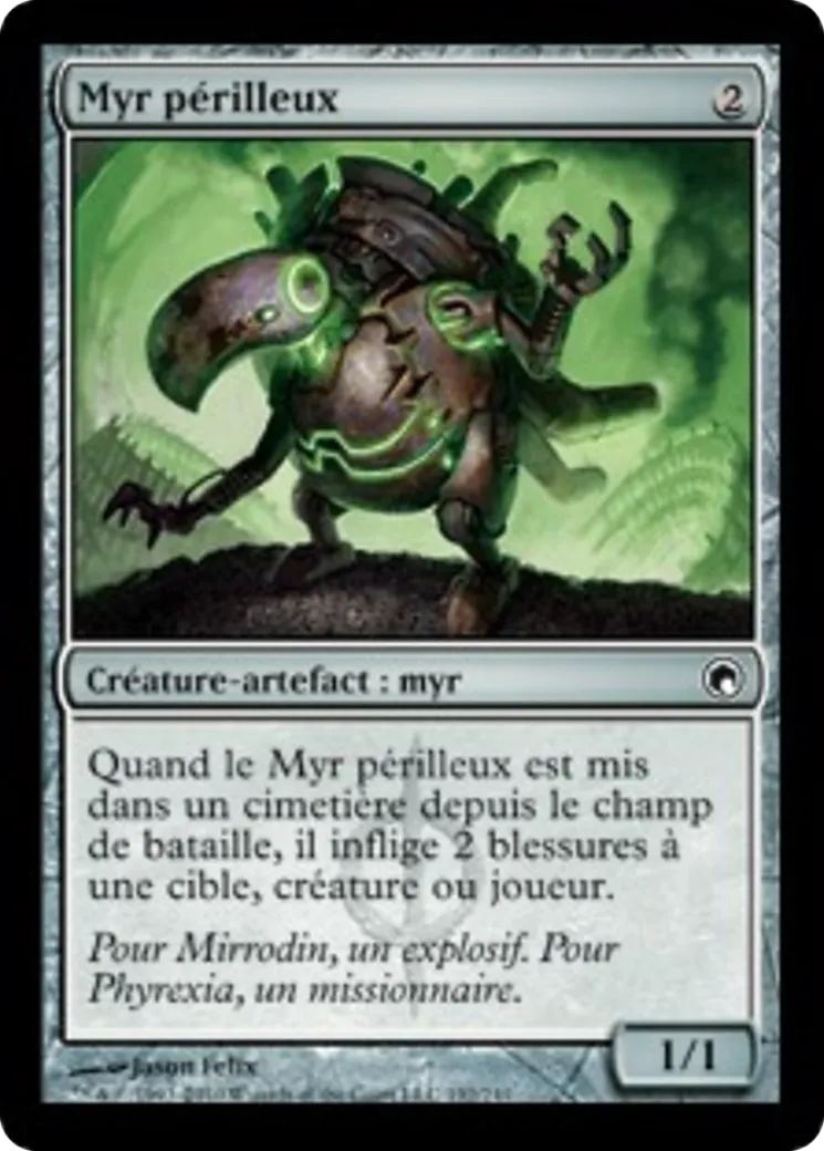 Myr périlleux — Scars of Mirrodin — Magic: The Gathering