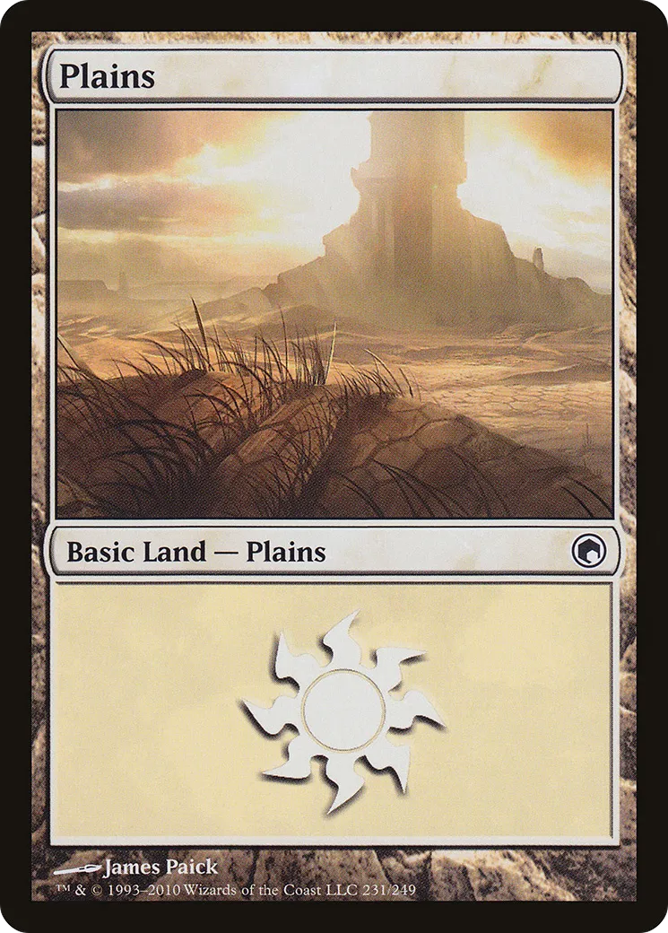 Plains — Scars of Mirrodin — Magic: The Gathering