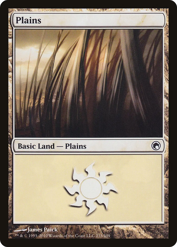 Plaine — Scars of Mirrodin — Magic: The Gathering