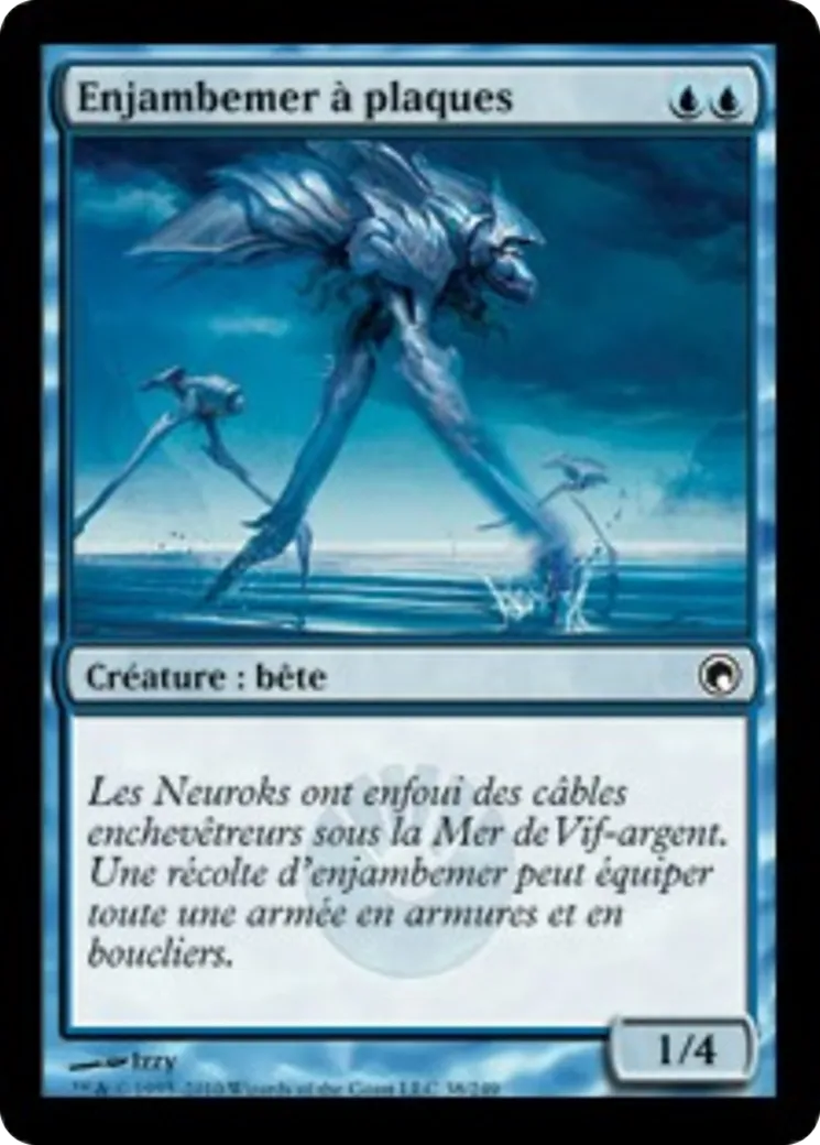 Enjambemer à plaques — Scars of Mirrodin — Magic: The Gathering