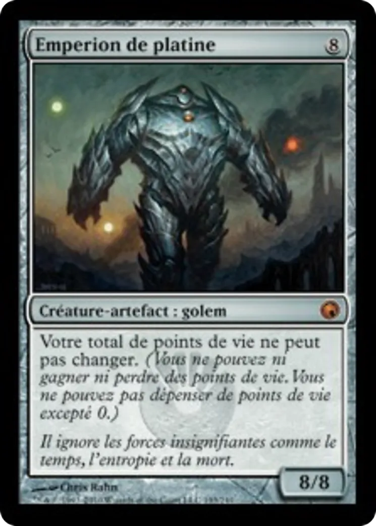 Emperion de platine — Scars of Mirrodin — Magic: The Gathering