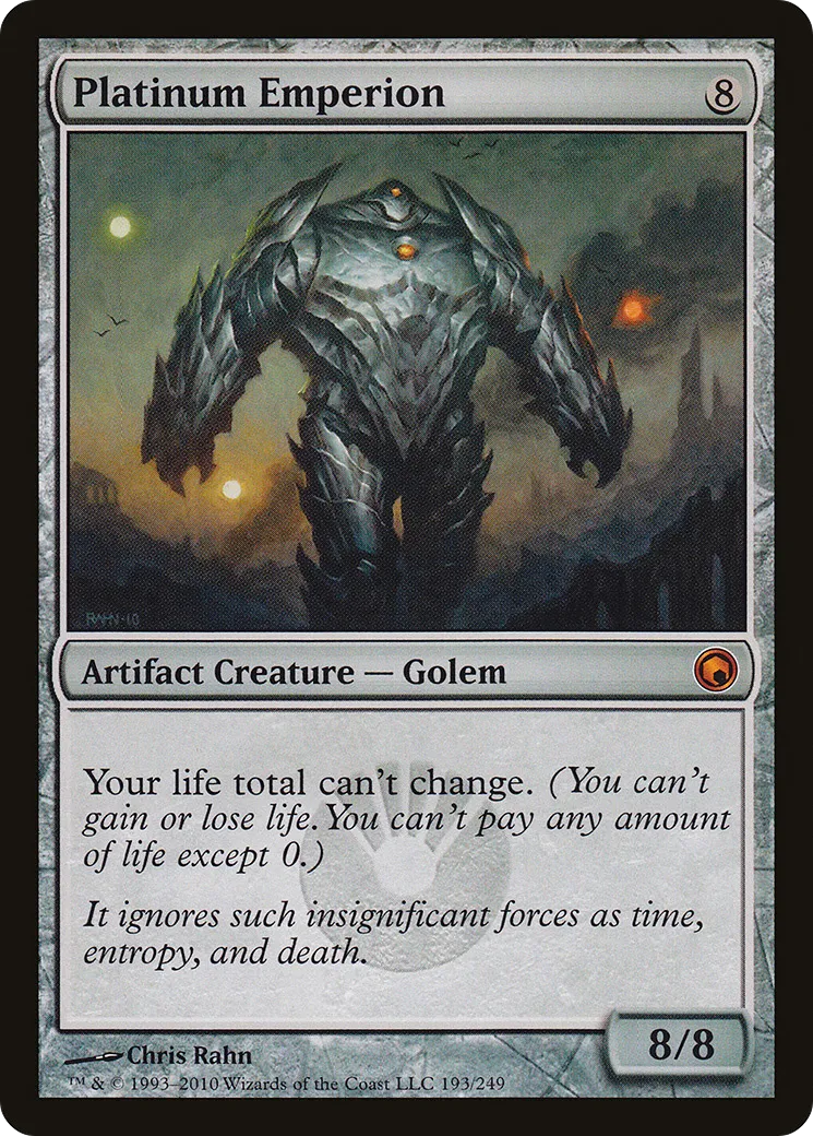 Platinum Emperion — Scars of Mirrodin — Magic: The Gathering