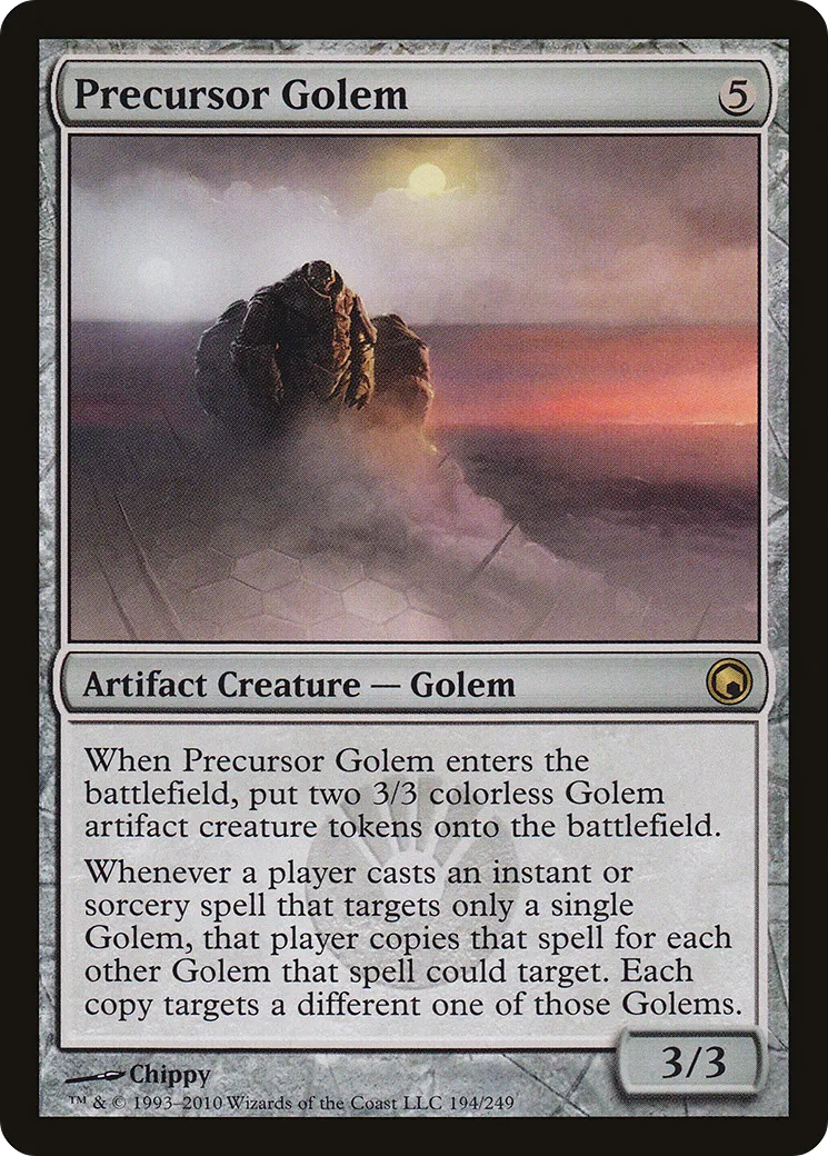 Golem précurseur — Scars of Mirrodin — Magic: The Gathering