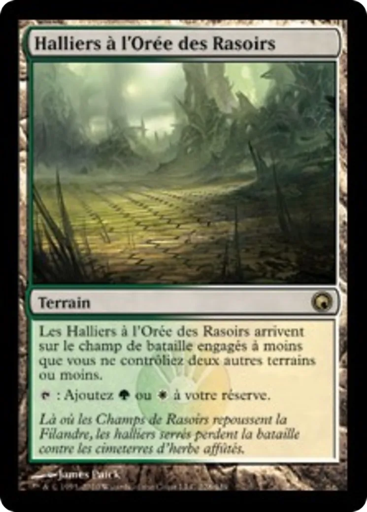 Halliers à l'Orée des Rasoirs — Scars of Mirrodin — Magic: The Gathering