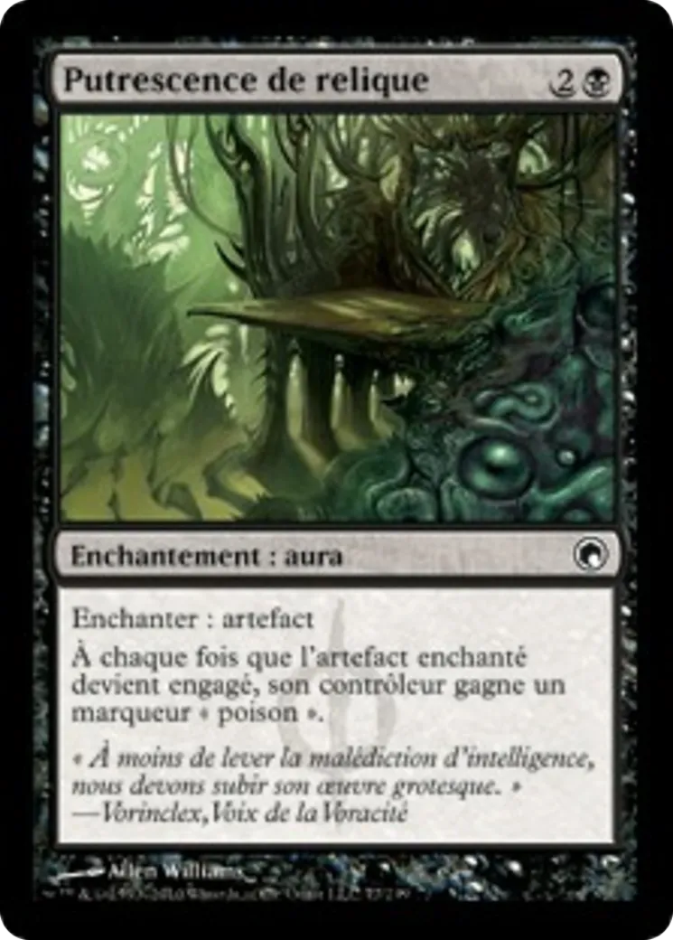 Putrescence de relique — Scars of Mirrodin — Magic: The Gathering