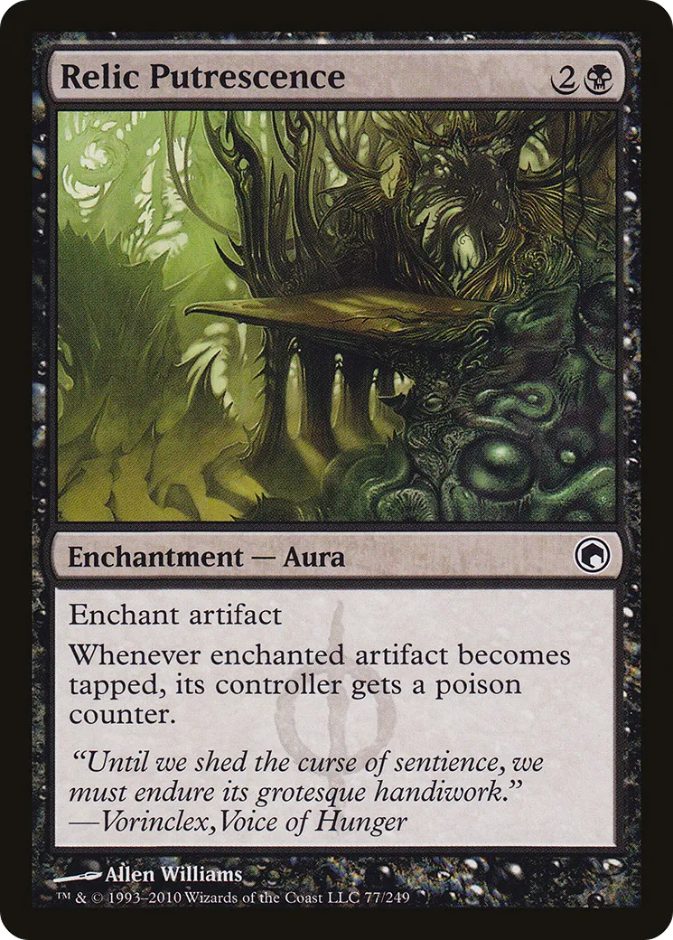 Relic Putrescence — Scars of Mirrodin — Magic: The Gathering