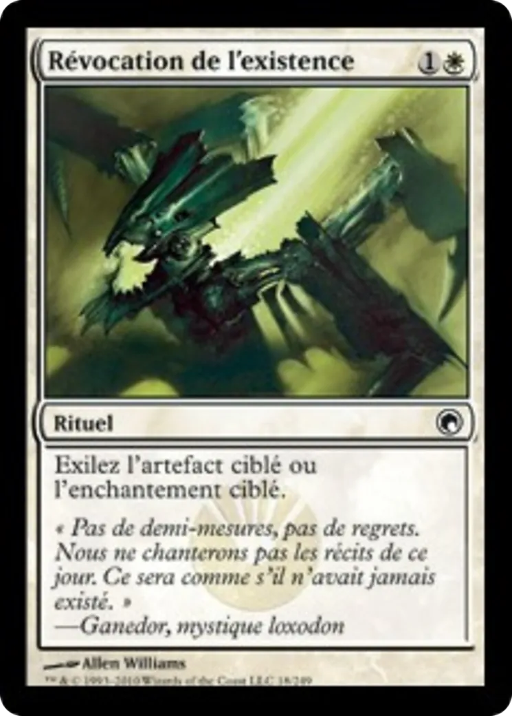 Révocation de l'existence — Scars of Mirrodin — Magic: The Gathering