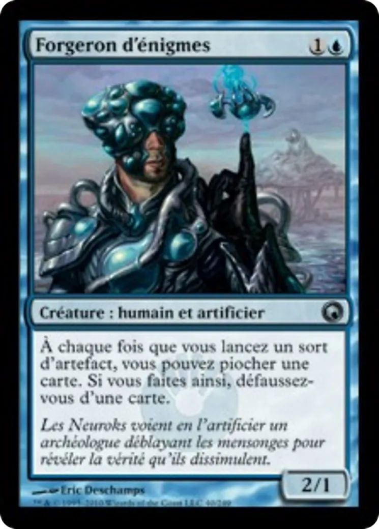 Forgeron d'énigmes — Scars of Mirrodin — Magic: The Gathering