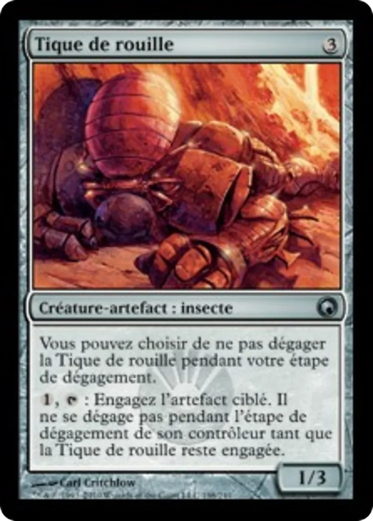 Tique de rouille — Scars of Mirrodin — Magic: The Gathering