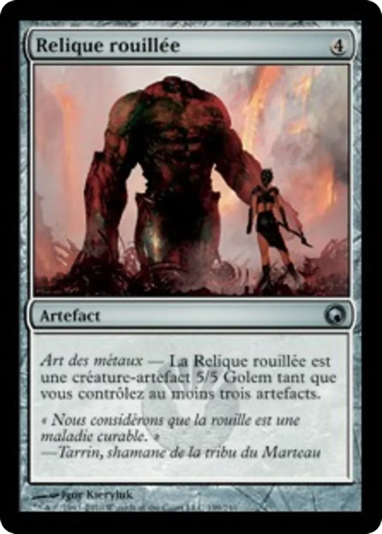 Relique rouillée — Scars of Mirrodin — Magic: The Gathering