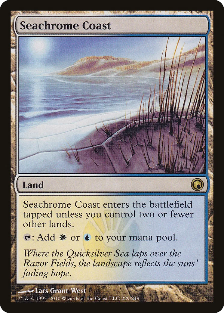 Seachrome Coast — Scars of Mirrodin — Magic: The Gathering