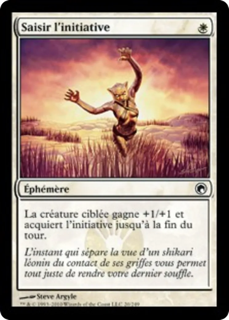 Saisir l'initiative — Scars of Mirrodin — Magic: The Gathering
