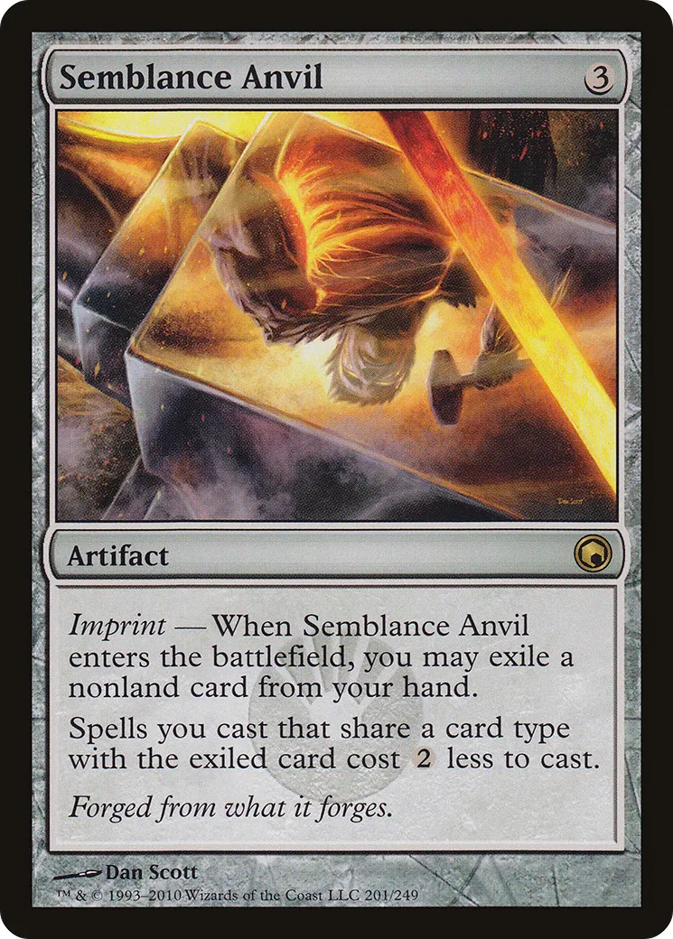 Semblance Anvil — Scars of Mirrodin — Magic: The Gathering