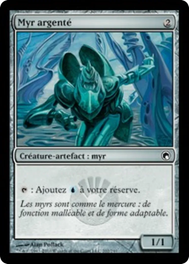 Myr argenté — Scars of Mirrodin — Magic: The Gathering
