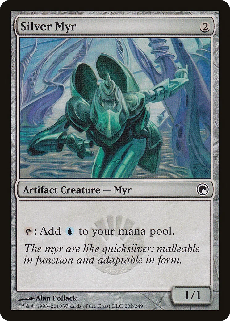Silver Myr — Scars of Mirrodin — Magic: The Gathering