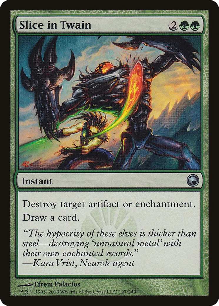 Slice in Twain — Scars of Mirrodin — Magic: The Gathering