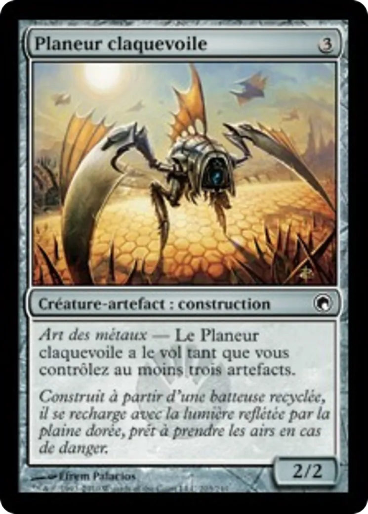 Planeur claquevoile — Scars of Mirrodin — Magic: The Gathering