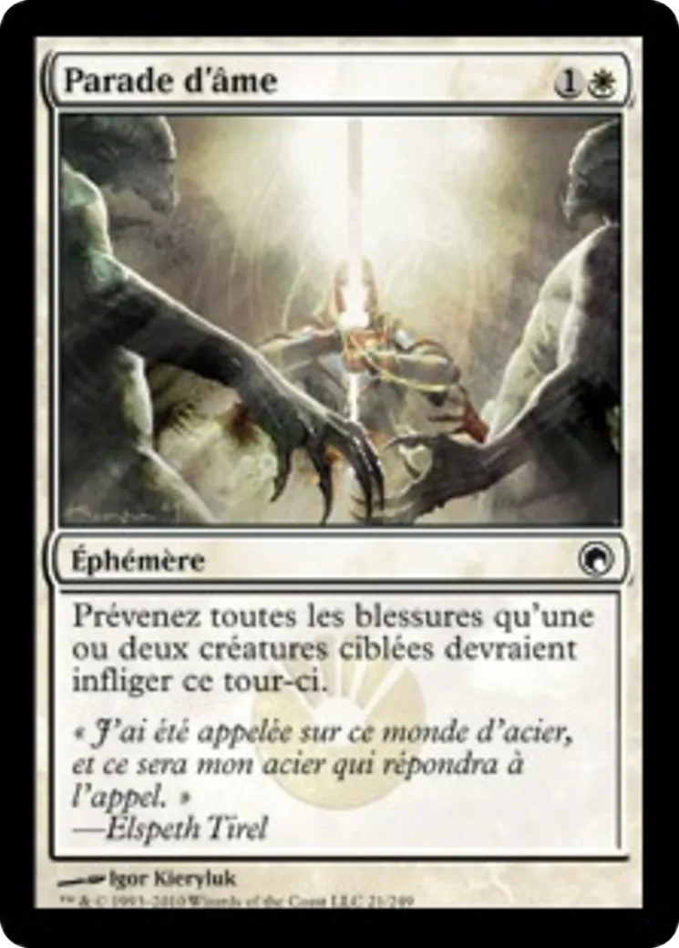 Parade d'âme — Scars of Mirrodin — Magic: The Gathering