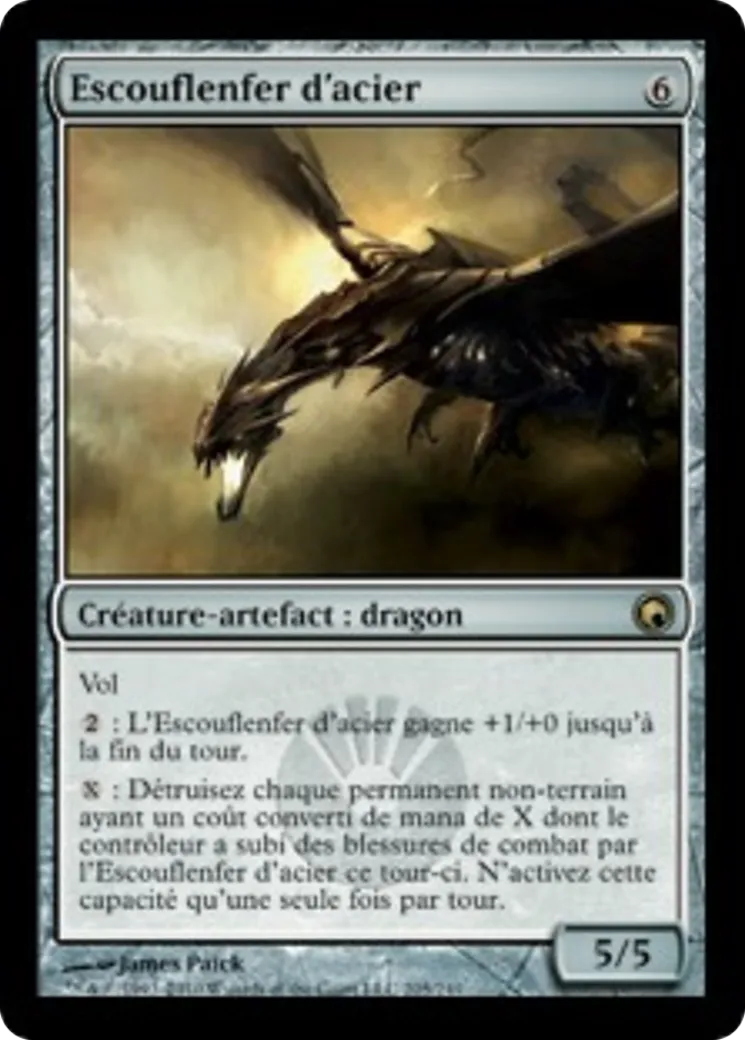 Escouflenfer d'acier — Scars of Mirrodin — Magic: The Gathering