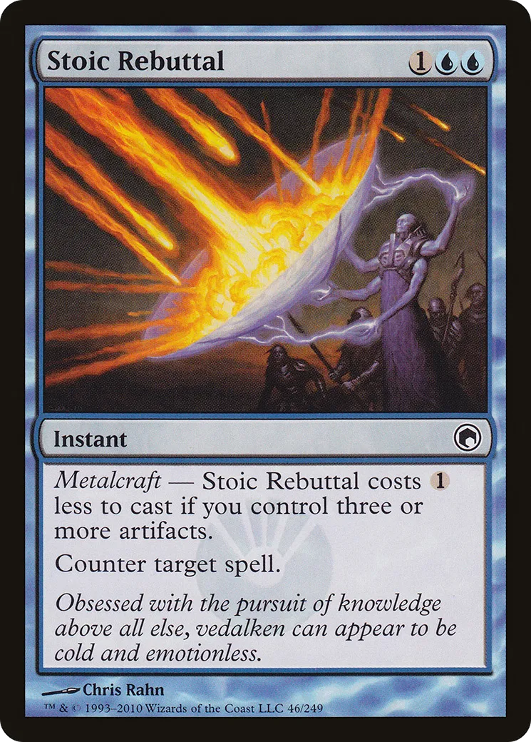 Stoic Rebuttal — Scars of Mirrodin — Magic: The Gathering