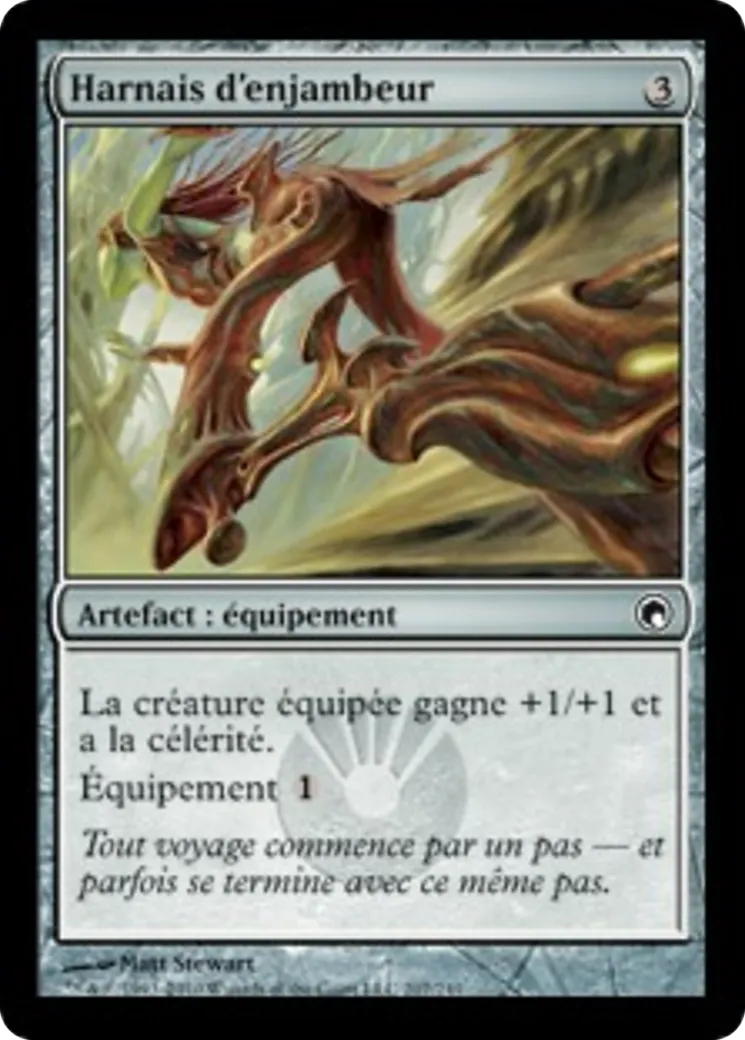 Harnais d'enjambeur — Scars of Mirrodin — Magic: The Gathering