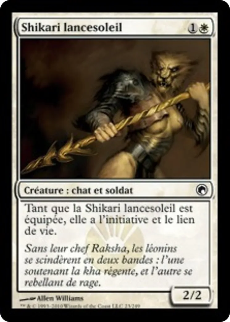 Shikari lancesoleil — Scars of Mirrodin — Magic: The Gathering