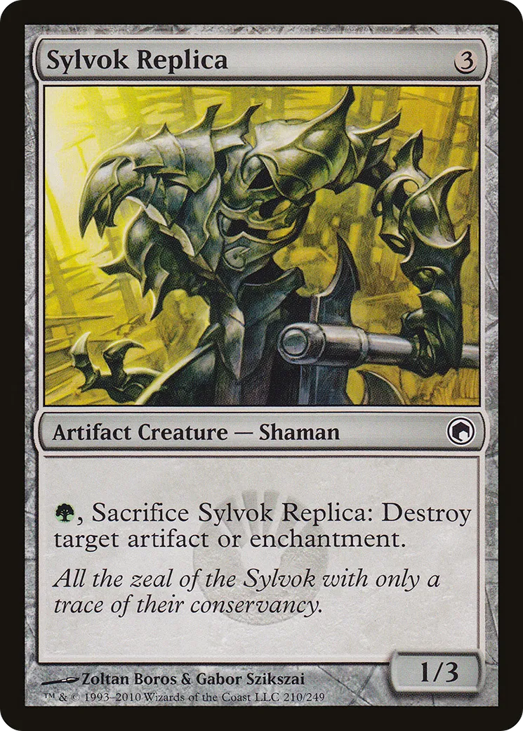 Sylvok Replica — Scars of Mirrodin — Magic: The Gathering