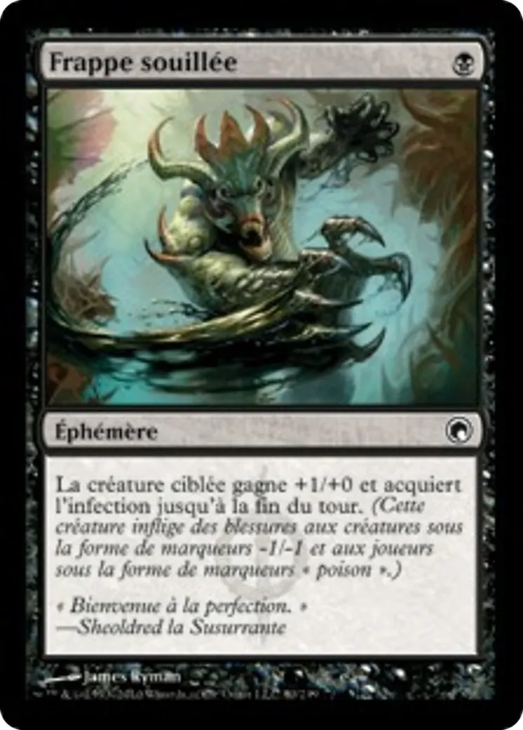 Frappe souillée — Scars of Mirrodin — Magic: The Gathering