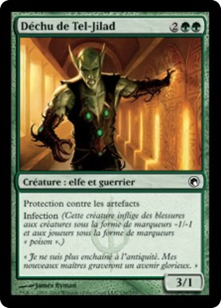 Déchu de Tel-Jilad — Scars of Mirrodin — Magic: The Gathering