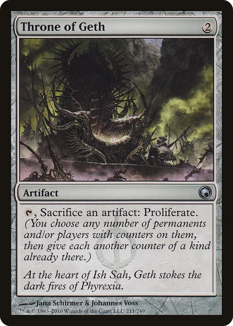 Throne of Geth — Scars of Mirrodin — Magic: The Gathering