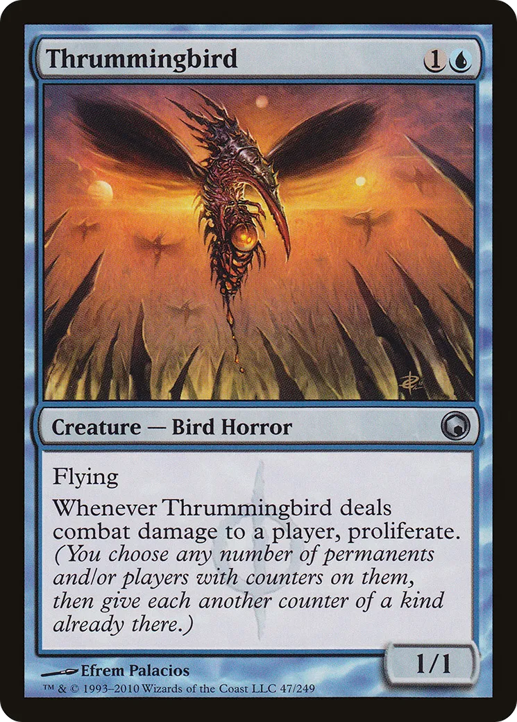 Thrummingbird — Scars of Mirrodin — Magic: The Gathering