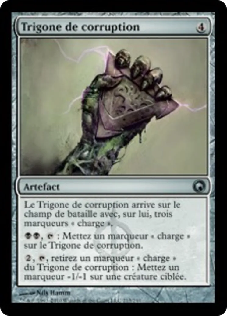 Trigone de corruption — Scars of Mirrodin — Magic: The Gathering