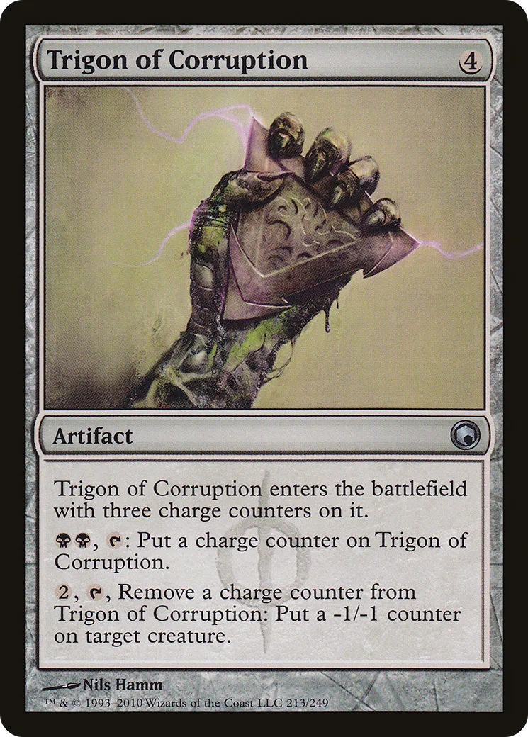 Trigon of Corruption — Scars of Mirrodin — Magic: The Gathering