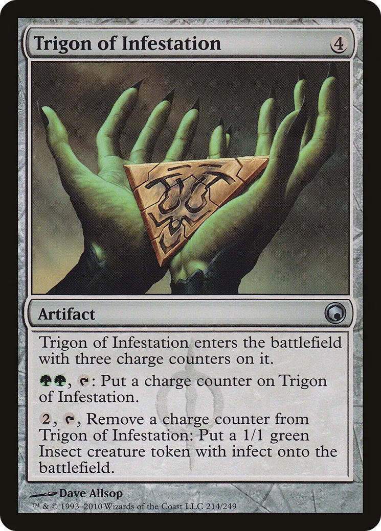 Trigon of Infestation — Scars of Mirrodin — Magic: The Gathering