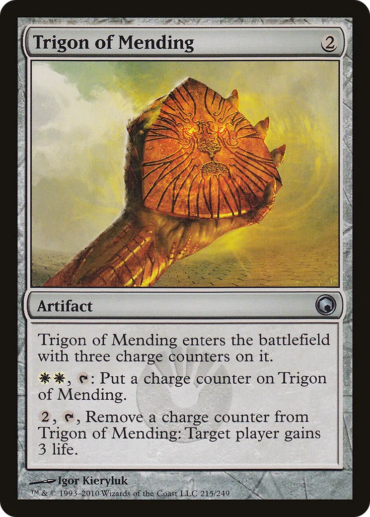 Trigon of Mending — Scars of Mirrodin — Magic: The Gathering