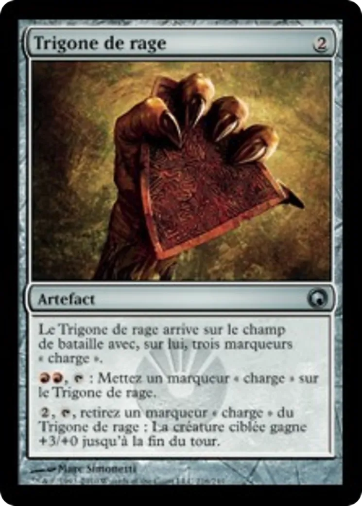 Trigone de rage — Scars of Mirrodin — Magic: The Gathering