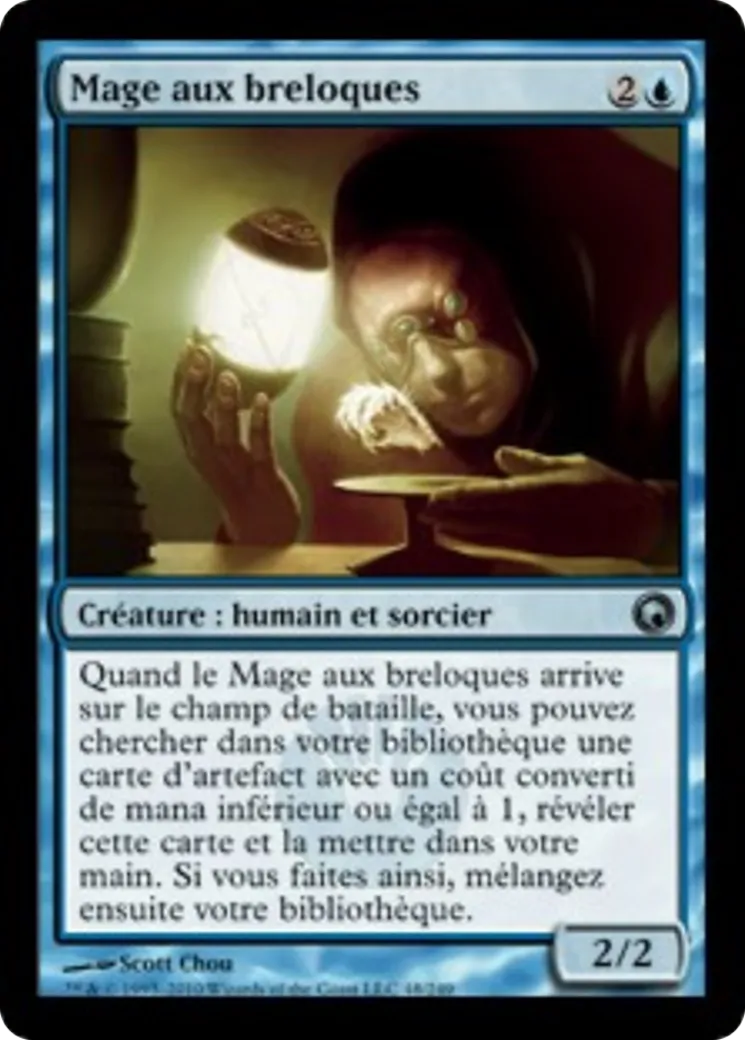 Mage aux breloques — Scars of Mirrodin — Magic: The Gathering