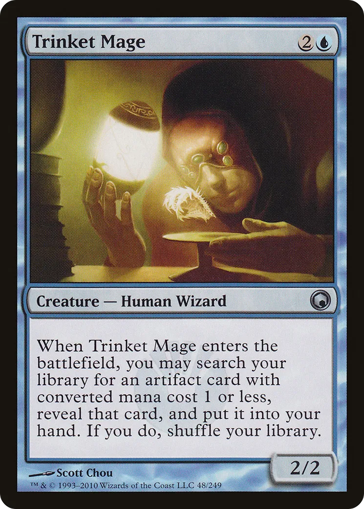 Trinket Mage — Scars of Mirrodin — Magic: The Gathering