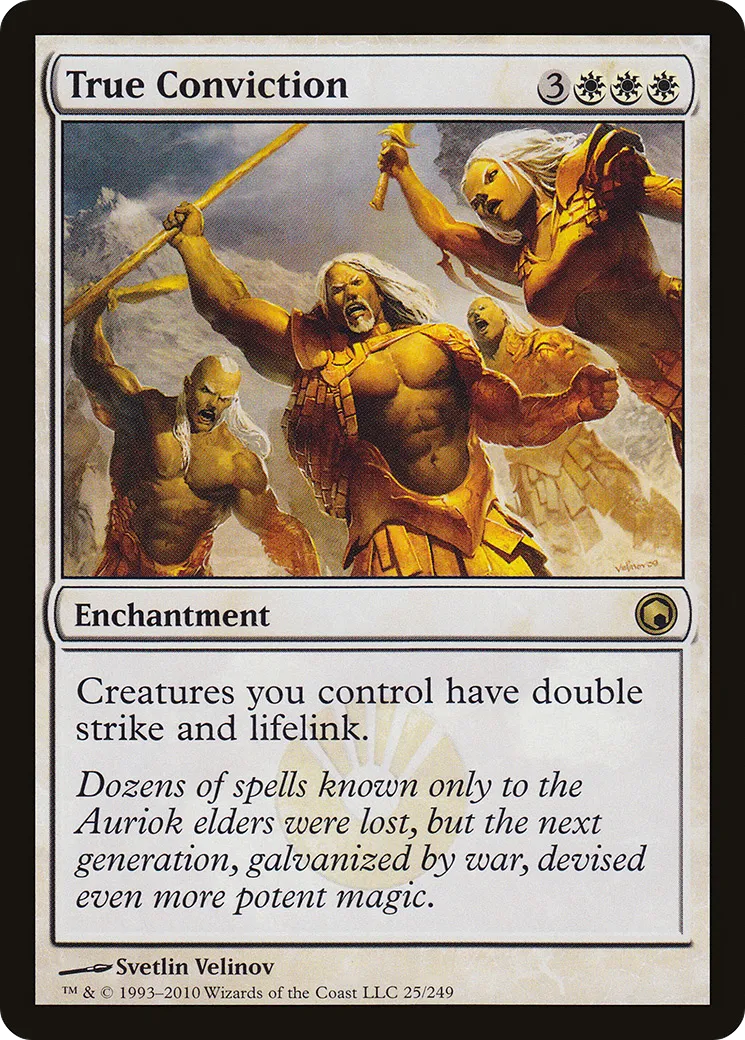 True Conviction — Scars of Mirrodin — Magic: The Gathering