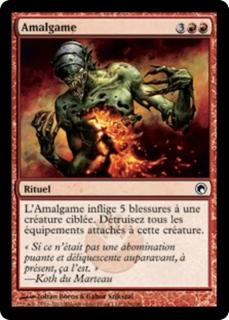 Amalgame — Scars of Mirrodin — Magic: The Gathering