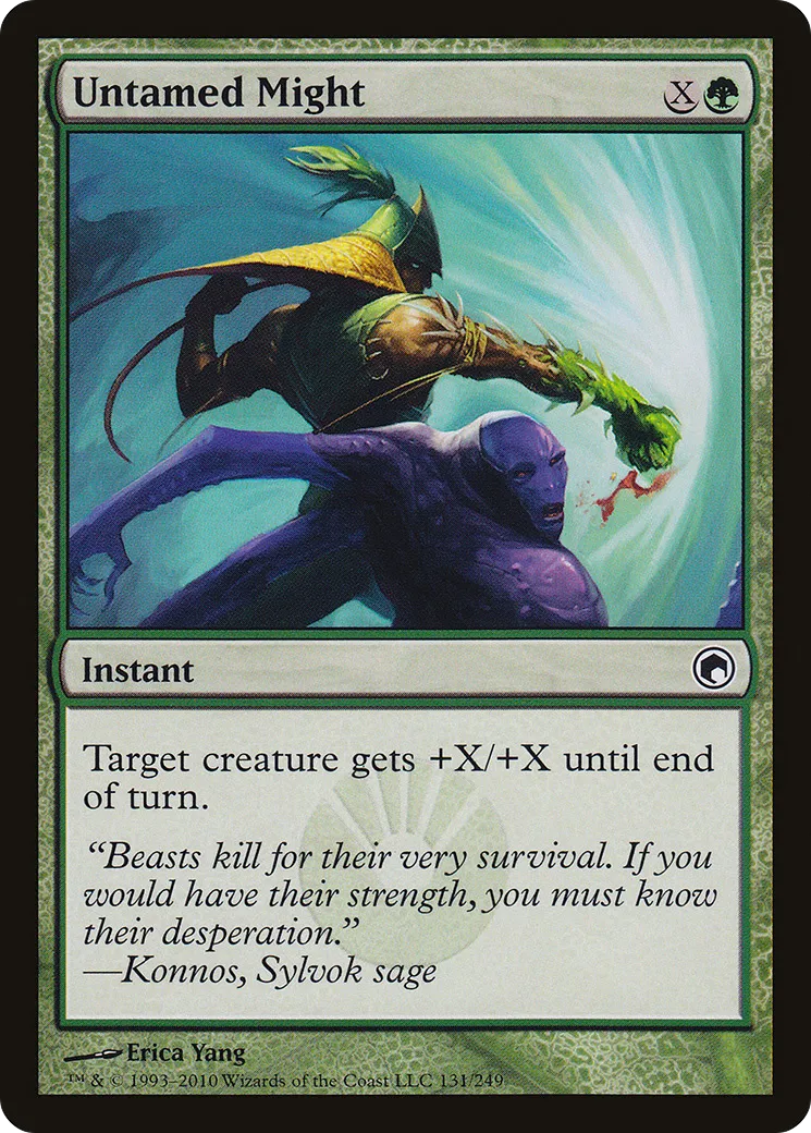 Untamed Might — Scars of Mirrodin — Magic: The Gathering