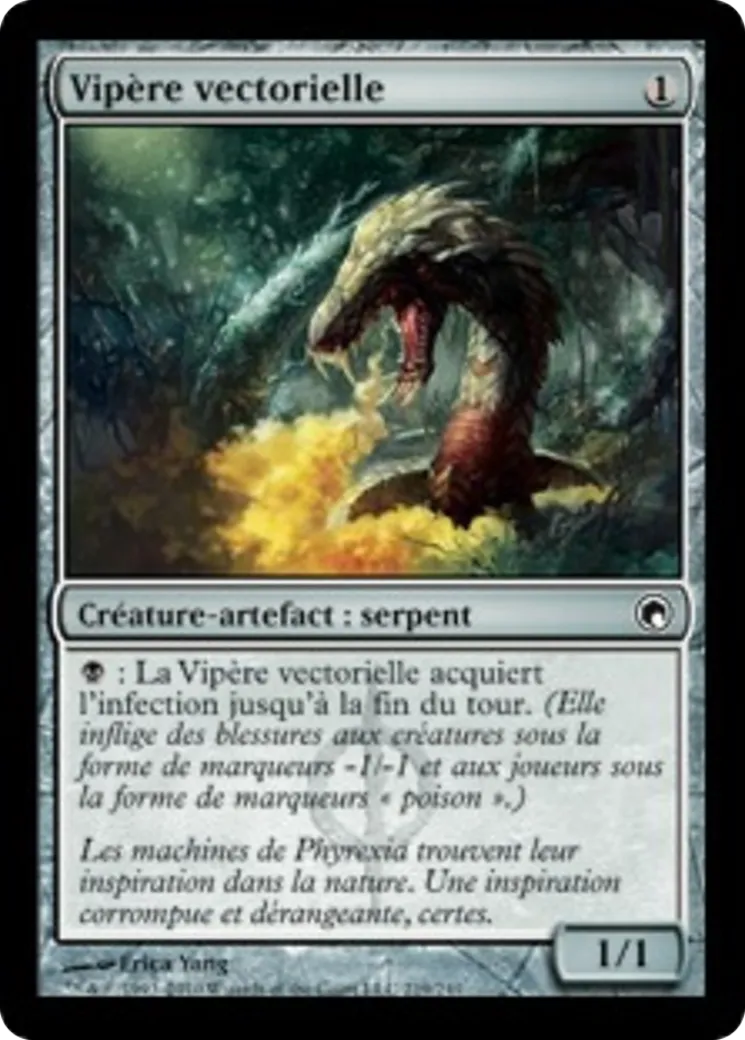 Vipère vectorielle — Scars of Mirrodin — Magic: The Gathering